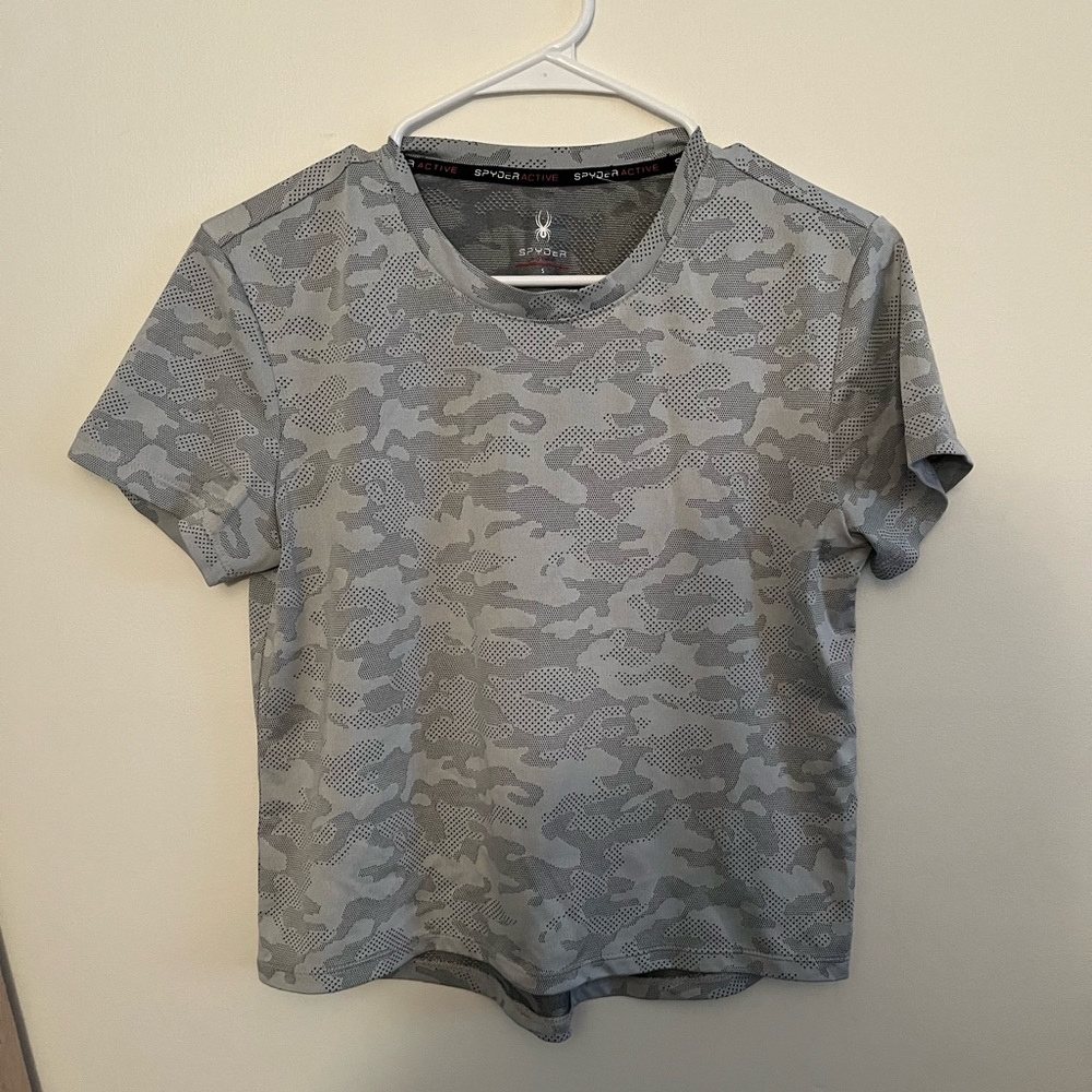 Gray Spyder Tee Size Small Women’s